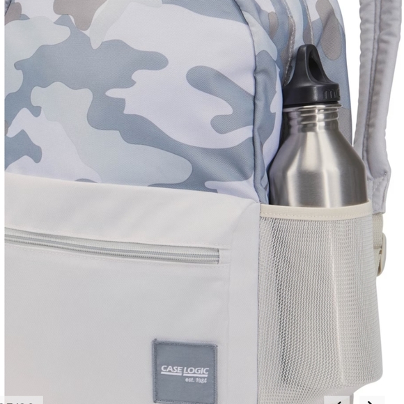 ๐CASE LOGIC Commence Concrete Camo Backpack w/ Pencil Case - Picture 6 of 16